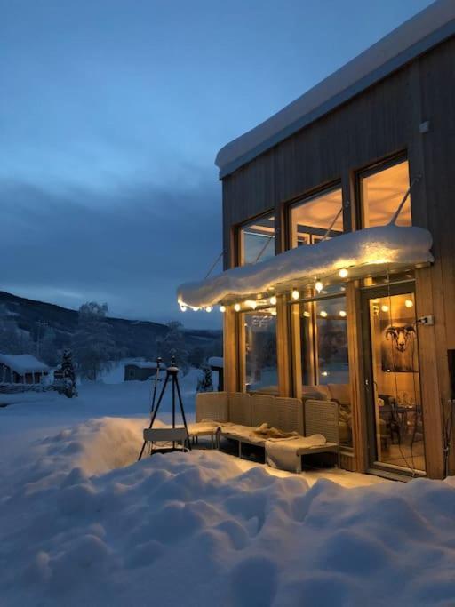 Delikat Hytte Omgitt Av Hallingdals Vakre Fjell Al Kültér fotó